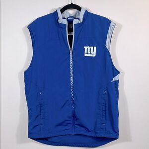 New York Giants Onfield Reebok Vintage NFC NFL Football Digi Zip Vest Men Medium